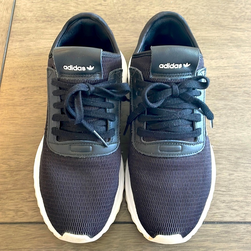 Black adidas sneakers